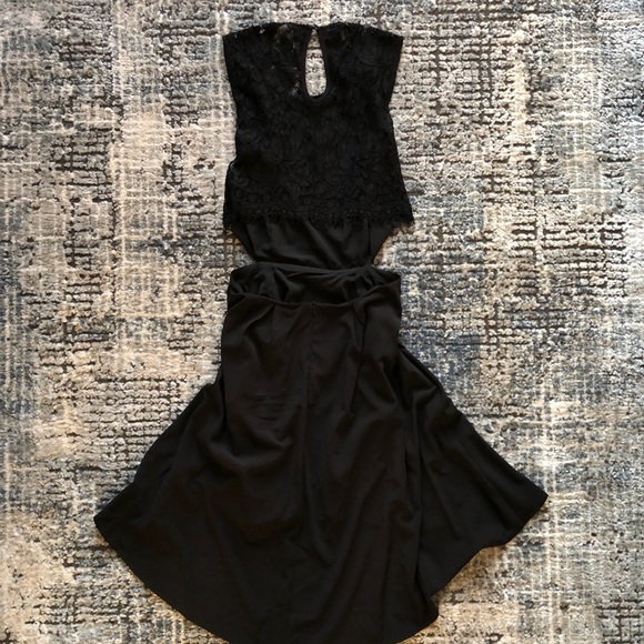 NWT Nordstrom Chelsea & Violet Black Dress S - Picture 5 of 7